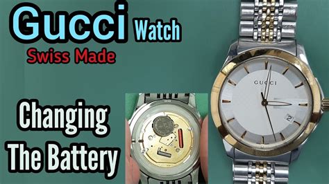 where to get gucci watch battery replaced|gucci watch repair service center.